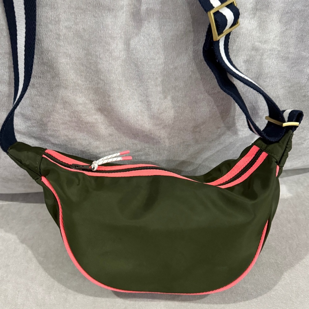 Boden Oilcloth small crossbody with adjustable strap